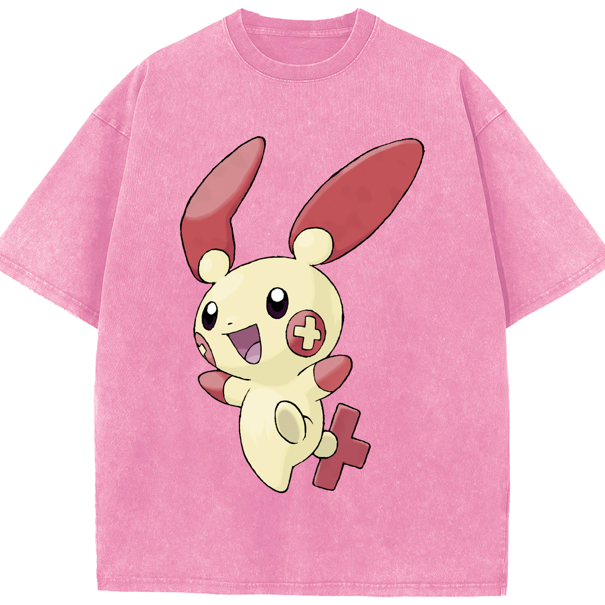 （画像用） ポケットモンスター Pokémon 綿100% ヴィンテージ風 半袖Tシャツ（フロントプリント）